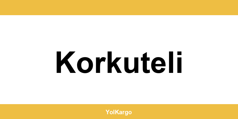 UPS Kargo şubeleri ve iletişim bilgileri Korkuteli