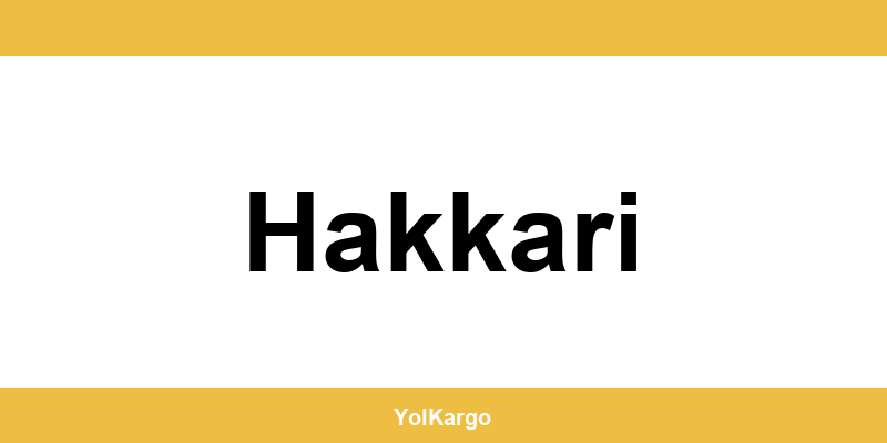UPS Kargo şubeleri ve iletişim bilgileri Hakkari