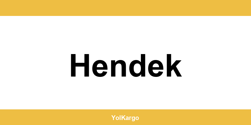 UPS Kargo şubeleri ve iletişim bilgileri Hendek