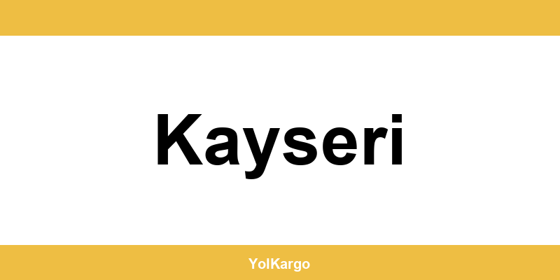 UPS Kargo şubeleri ve iletişim bilgileri Kayseri