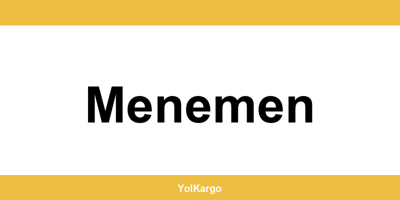 UPS Kargo şubeleri ve iletişim bilgileri Menemen
