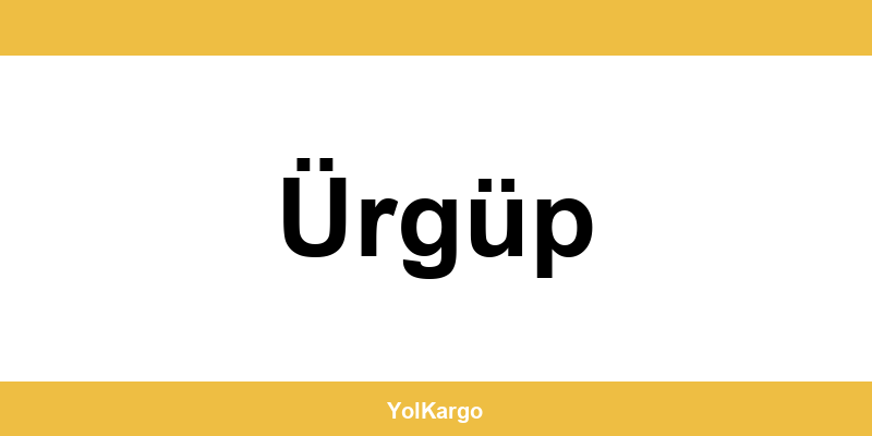 UPS Kargo şubeleri ve iletişim bilgileri Ürgüp