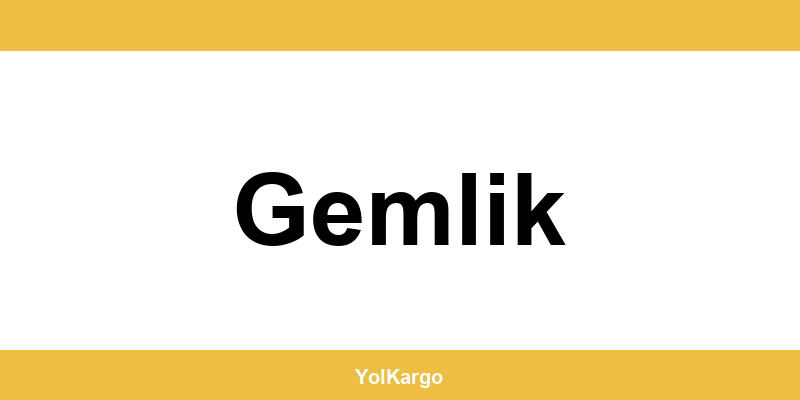 UPS Kargo şubeleri ve iletişim bilgileri Gemlik