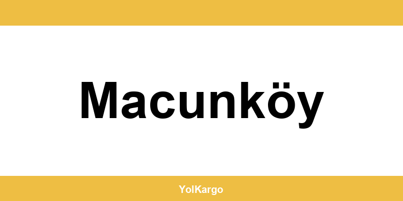 UPS Kargo şubeleri ve iletişim bilgileri Macunköy