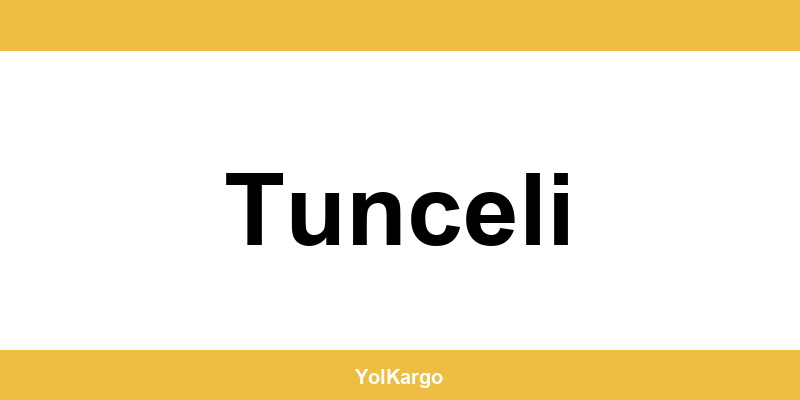 UPS Kargo şubeleri ve iletişim bilgileri Tunceli