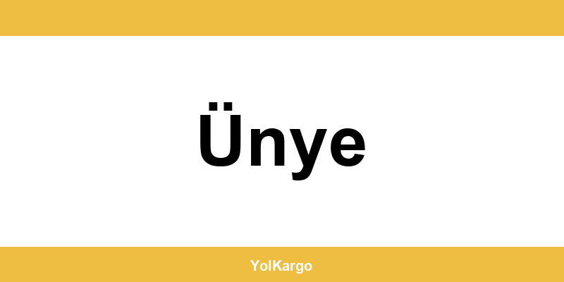 UPS Kargo şubeleri ve iletişim bilgileri Ünye